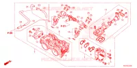 CORPS DE PAPILLON pour Honda CBR 500 R 2025