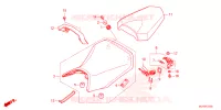 SELLE pour Honda CBR 500 R 2025
