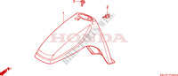 GARDE BOUE AVANT pour Honda NE 50 VISION 1990