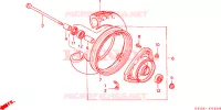 ROUE AVANT pour Honda VISION MET IN 75 1989