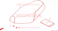 SELLE pour Honda VISION MET IN 75 1989