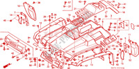 AILE AVANT(1) pour Honda FOURTRAX 350 1992