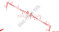 BARRE DE DIRECTION pour Honda TRX 300 FOURTRAX 4X4 2000