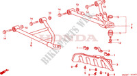 TRIANGLES   CARDAN AVANT pour Honda TRX 300 FOURTRAX 4X4 2000