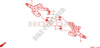ARBRE DE ROUE  pour Honda TRX 250 FOURTRAX RECON 2001
