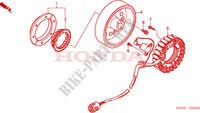 ALTERNATEUR pour Honda FOURTRAX 450 FOREMAN 4X4 Electric Shift 2004