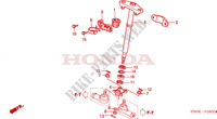 ARBRE DE DIRECTION pour Honda FOURTRAX 450 FOREMAN 4X4 Electric Shift 2003