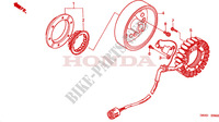 ALTERNATEUR pour Honda FOURTRAX 450 FOREMAN 4X4 Electric Shift 2000