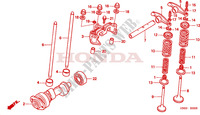 ARBRE A CAMES pour Honda FOURTRAX 450 FOREMAN 4X4 Electric Shift 1998