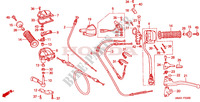 CABLES   COMMODOS pour Honda FOURTRAX RANCHER 350 4X2 2001