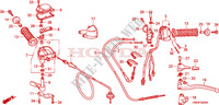 COMMODOS   POIGNEES (TRX250EX1/2/3/4/5) pour Honda TRX 250 SPORTRAX EX 2002
