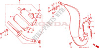 CHAMBRE D'EXPANSION(5) pour Honda CR 125 R 1989