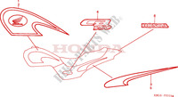MARQUE(4) pour Honda CB 250 TWO FIFTY 2000