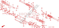 REPOSE PIED pour Honda CM 125 CUSTOM 1999