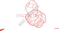 POCHETTE DE JOINTS B pour Honda CG 125 CARGO ASIENTO INDIVIDUAL 2000