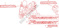 AUTOCOLLANTS pour Honda FORESIGHT 250 2002