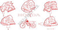 MARQUE(1) pour Honda XR 100 1994