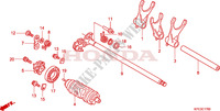 BARILLET DE SELECTION pour Honda 125 VARADERO série limité 2002