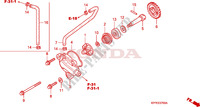 POMPE A EAU pour Honda CBR 125 REPSOL 2006