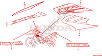 AUTOCOLLANTS pour Honda XR 125 L DEMARREUR 2003