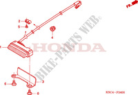 FEU ARRIERE pour Honda CRF 250 X 2010