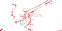 PEDALE pour Honda CRF 100 2011