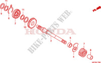 AXE DE KICK pour Honda INNOVA 125 2012