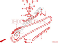 CHAINE DE DISTRIBUTION   TENDEUR pour Honda INNOVA 125 2011