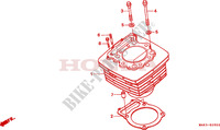 CYLINDRE pour Honda FX 650 34HP 2000