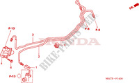 REPARTITEUR DE FREINAGE pour Honda CBR 1100 SUPER BLACKBIRD TWO TONE 2005