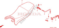 SELLE pour Honda CBR 1100 SUPER BLACKBIRD TWO TONE 2005