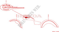 AUTOCOLLANTS pour Honda NV 750 C 2001