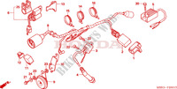 FAISCEAU DES FILS(DK/ED/U) pour Honda XR 650 2002