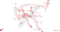 COMMANDE INJECTION D'AIR SOUPAPE pour Honda CBR 600 F4 2002