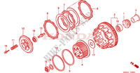 EMBRAYAGE(CBR600F4/FS/FR) pour Honda CBR 600 500 VICTORIES 2002