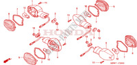 CLIGNOTANT pour Honda CBR 600 F RED 2006
