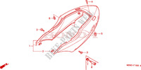 CAPOT ARRIERE(1) pour Honda CBR 600 34HP 2000
