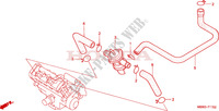 COMMANDE INJECTION D'AIR SOUPAPE(1) pour Honda CBR 600 34HP 2000