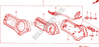 COMPTEUR(2) pour Honda CBR 600 F4 2001