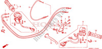 LEVIER DE GUIDON/COMMUTATEUR/CABLE(2) pour Honda CBR 600 F4 2001