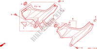 COUVERCLES LATERAUX (CB600F3/4/5/6) pour Honda CB 600 F HORNET 2006