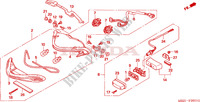 FEU ARRIERE(CB600F3/4/5/6) pour Honda CB 600 F HORNET 34HP 2004