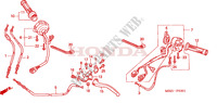 LEVIER DE GUIDON/COMMUTATEUR/ CABLE(CB600F22) pour Honda CB 600 S HORNET 34HP 2002
