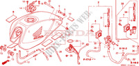 RESERVOIR A CARBURANT(CB600F3/4/5/6) pour Honda CB 600 F HORNET 34HP 2003