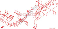 SILENCIEUX D'ECHAPPEMENT (CB600F2/F22) pour Honda CB 600 S HORNET 34HP 2002