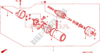 DEMARREUR pour Honda CB 600 S HORNET 34HP 2001