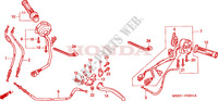 LEVIER DE GUIDON/COMMUTATEUR/ CABLE(2) pour Honda CB 600 S HORNET 50HP 2000