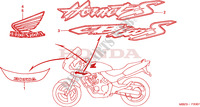 MARQUE(2) pour Honda CB 600 S HORNET 34HP 2001