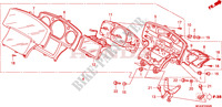COMPTEUR(GL18007/8)(NAVIGATION) pour Honda GL 1800 GOLD WING ABS NAVI AIRBAG 2007