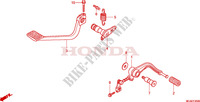 PEDALE pour Honda GL 1800 GOLD WING ABS 2011